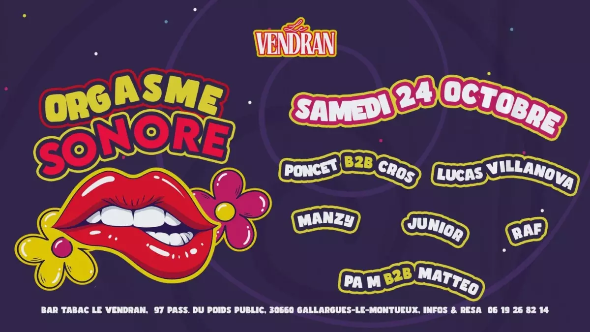 Orgasme Sonore - Bar le Vendran