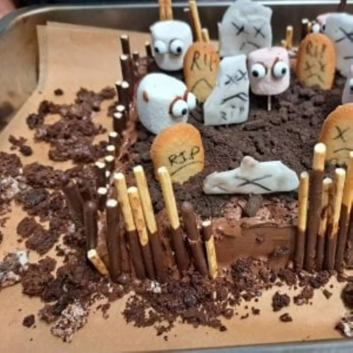 Atelier gâteau cimetière
