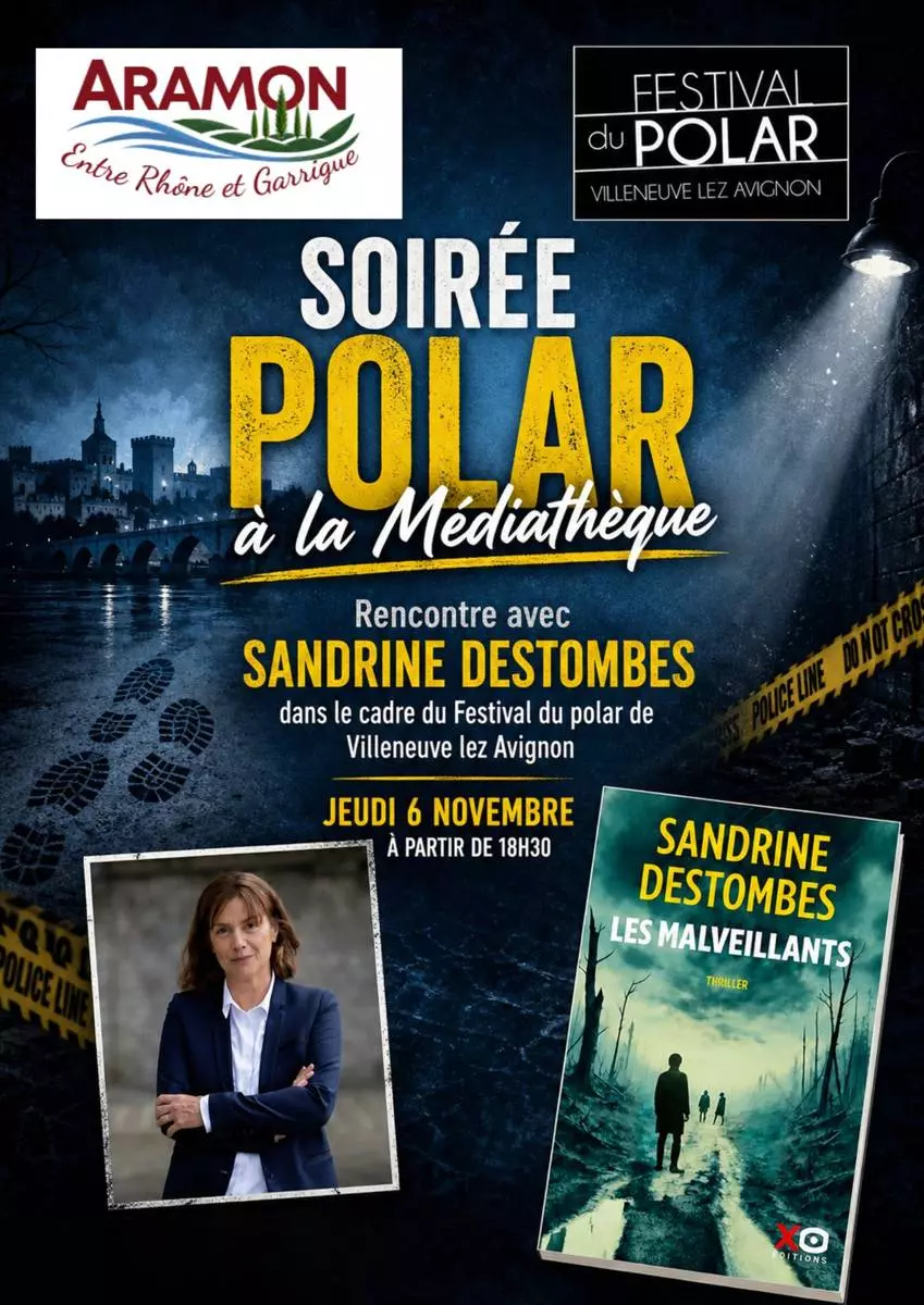 Soirée Polar - Sandrine Destombes