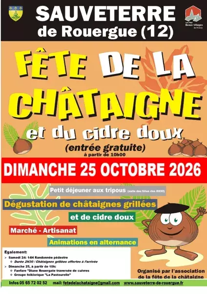 Fête de la châtaigne et du cidre doux