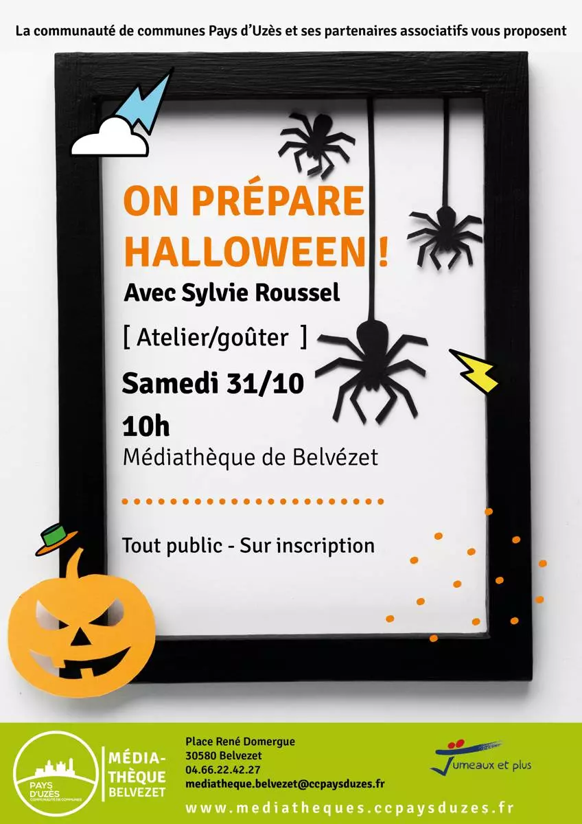 Atelier Goûter - On prépare Halloween