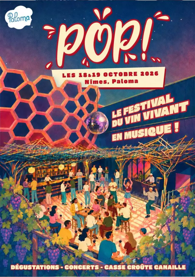 Pop ! Le festival du vin nature en musique