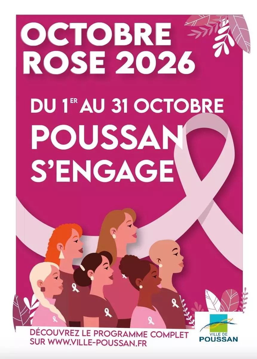 Octobre Rose Poussan