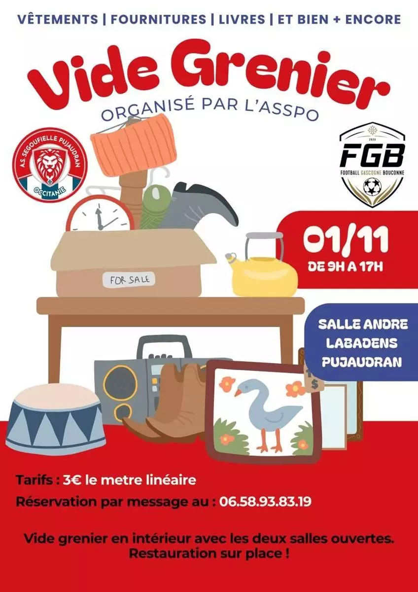 Vide-greniers à Pujaudran