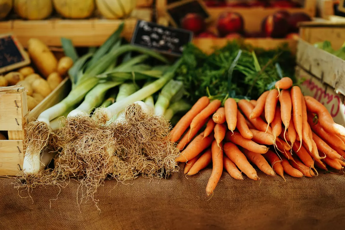 Marché à Saint-Clair