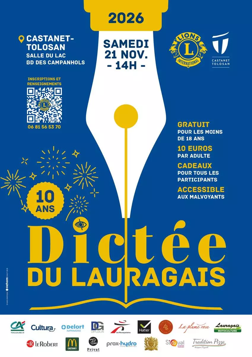 La Dictée du Lauragais - 10E Édition
