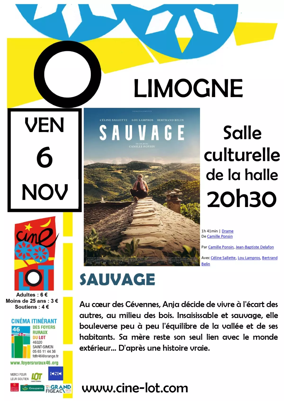 Ciné-Lot : "Sauvage"