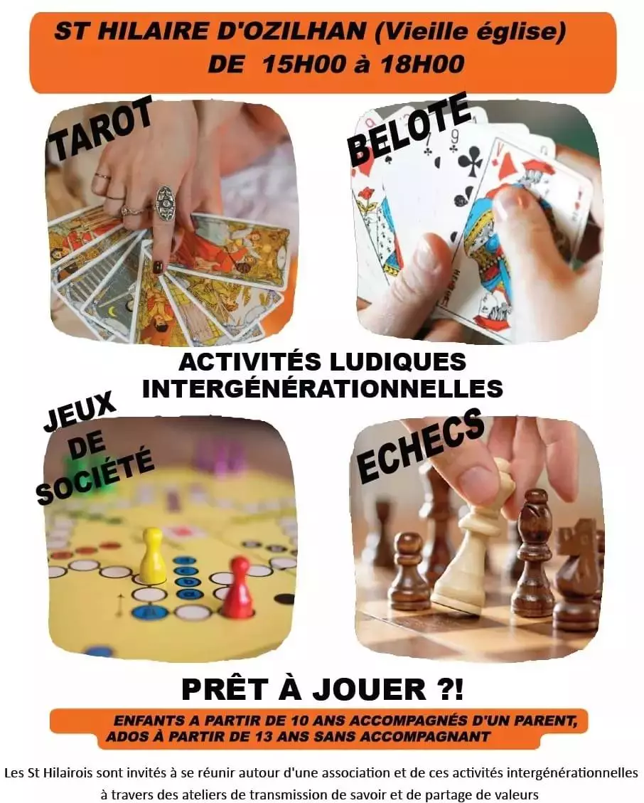 Activités ludiques intergénérationnelles