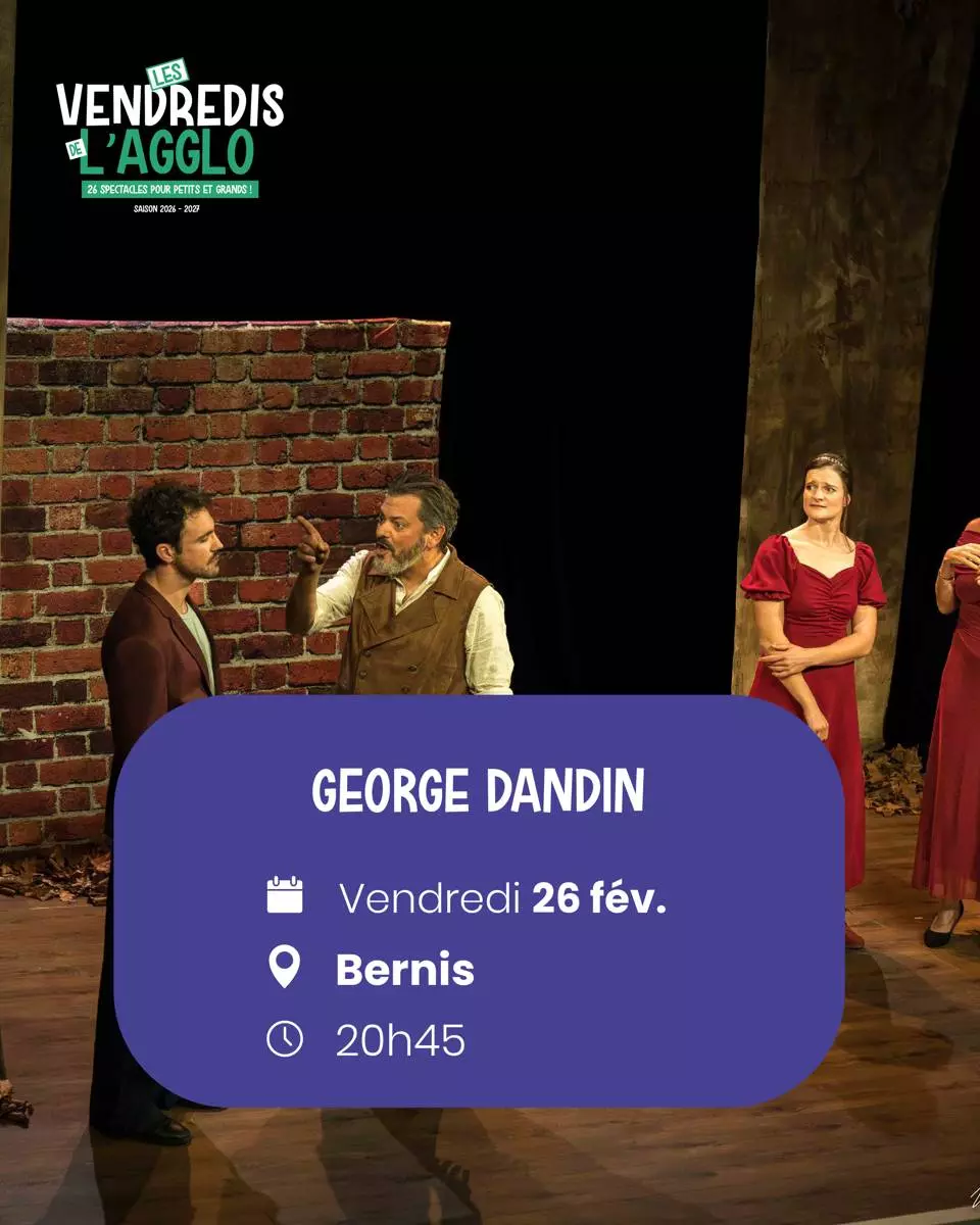 Vendredis de l'Agglo - Théâtre classique "George Dandin" à Bernis