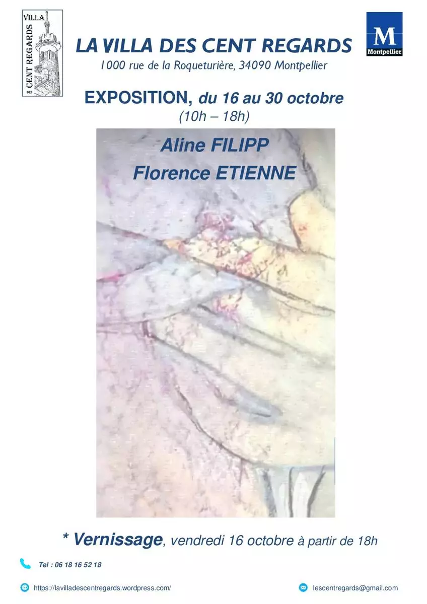 Exposition Aline Filipp & Florence Etienne à la Villa des Cent Regards