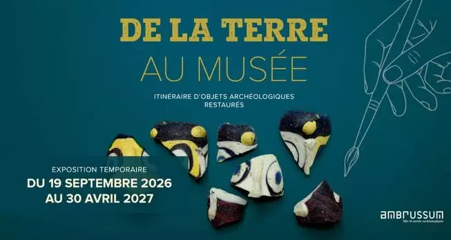 Exposition à Ambrussum "De la Terre au Musee"