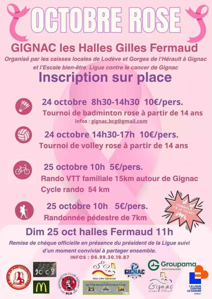 Octobre Rose Gignac
