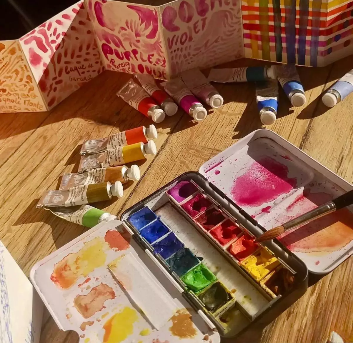 Stage d'aquarelle