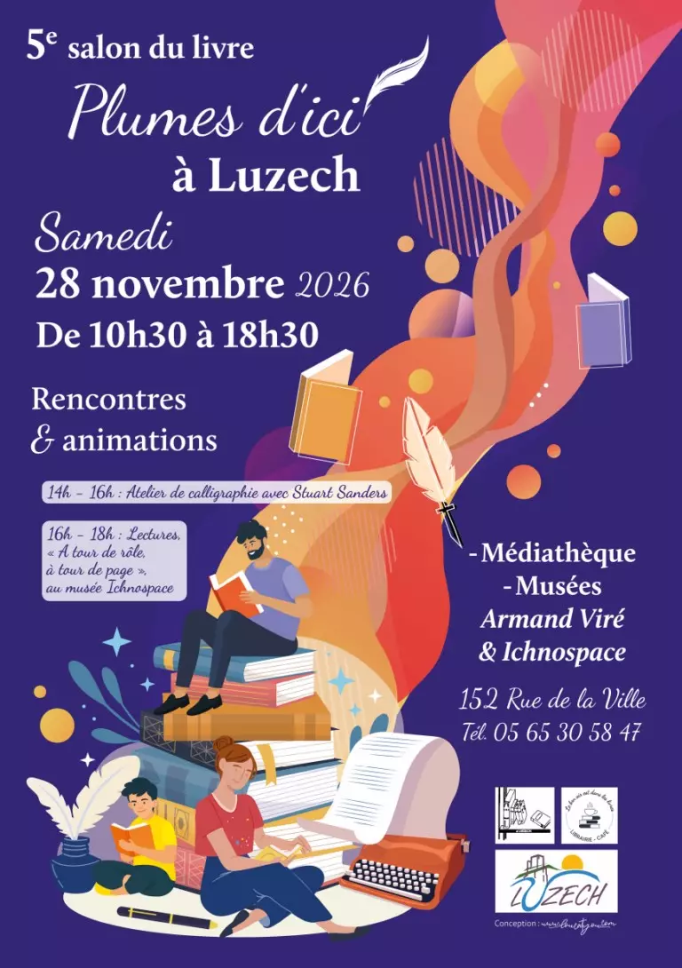 Salon du livre: "Plumes d'ici"