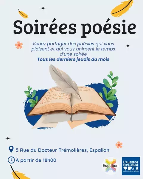 L'Auberge espalionne - Soirée poésie