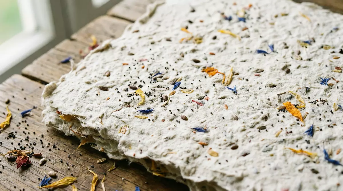 Les Ateliers de la Cabane : Sous le Papier la Graine !