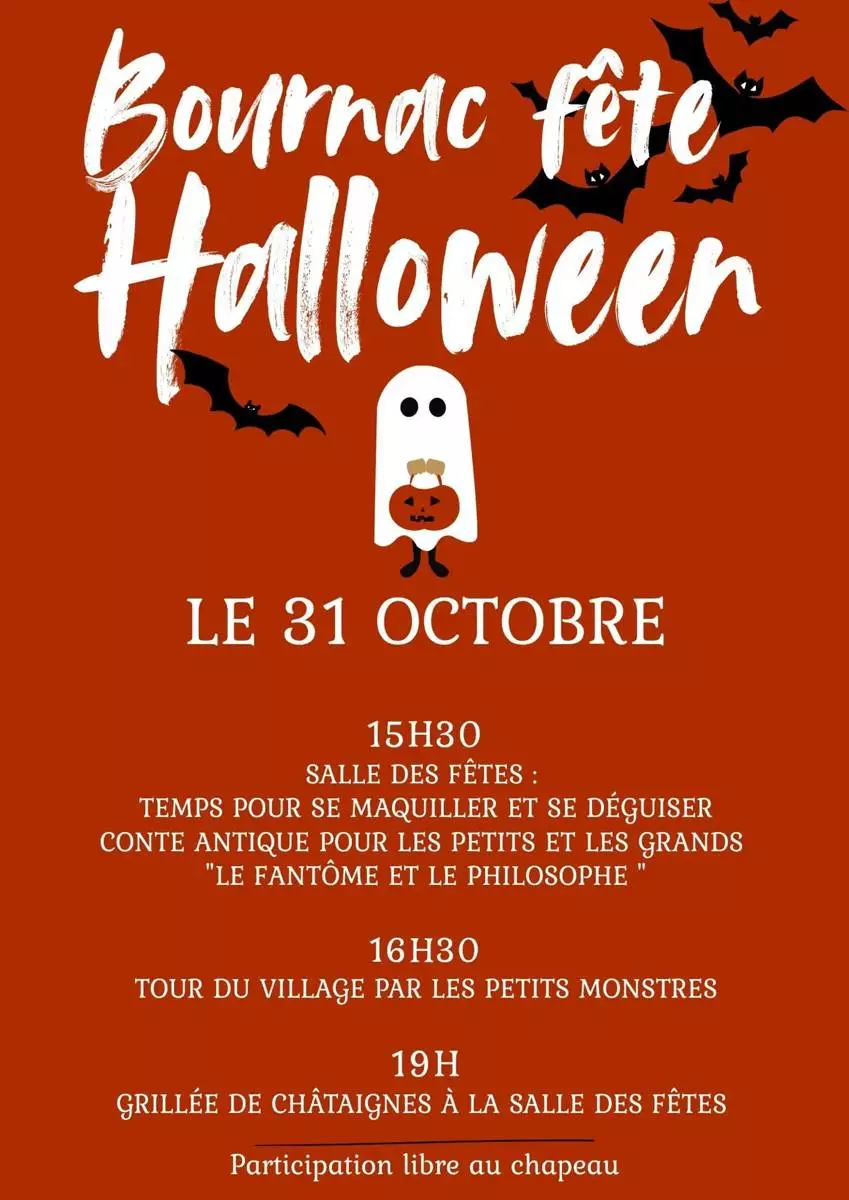 Bournac fête Halloween