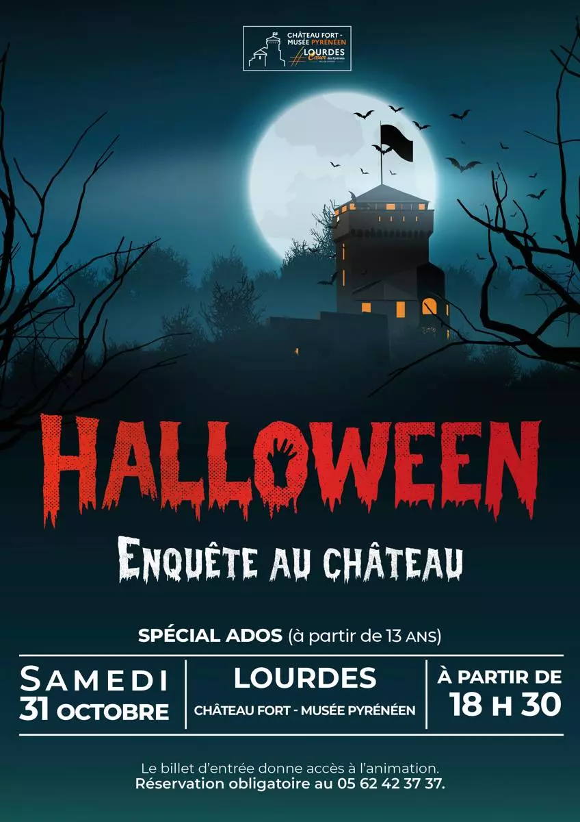 Halloween spécial ados " Enquête au Château"
