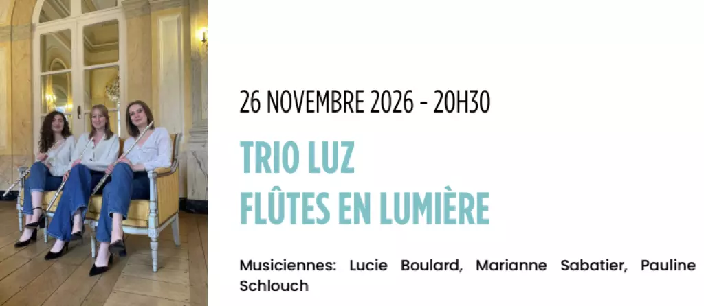 Un Violon à la Mer : Trio Luz -Flûtes en Lumière