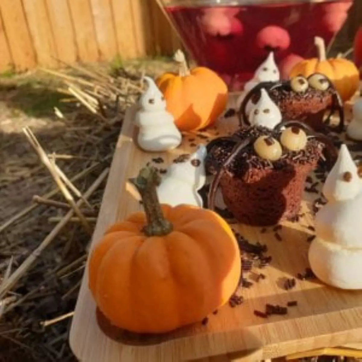 Atelier muffins araignés et yeux de sorcière