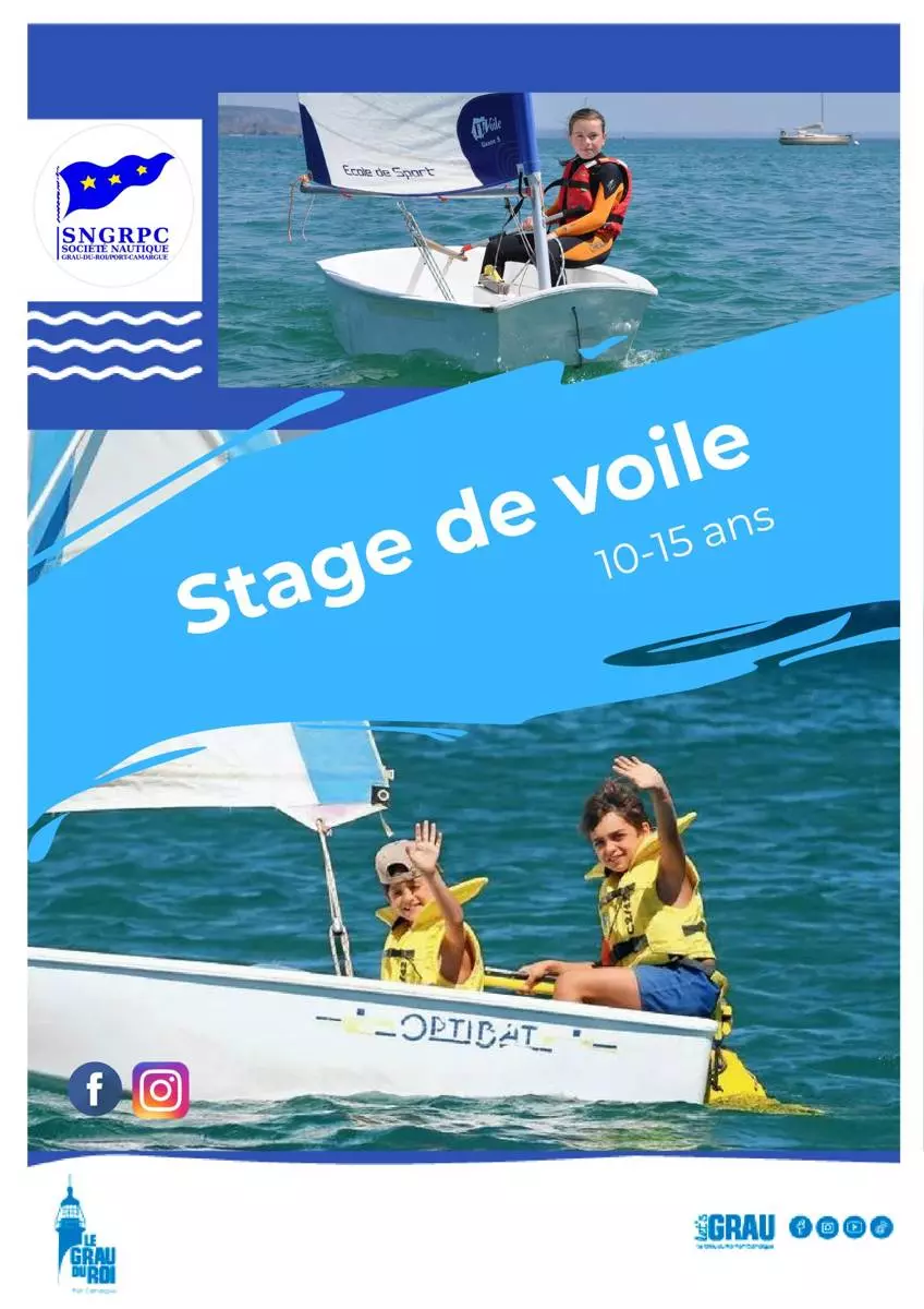 Stage de voile SNGRPC