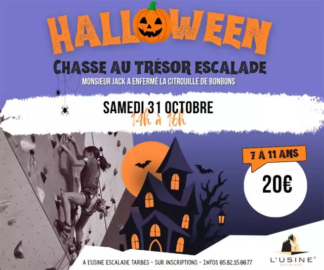 Halloween à l'Usine Escalade