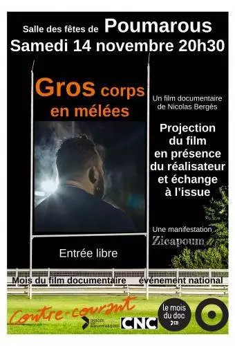 Projection du film : GROS corps en mélées