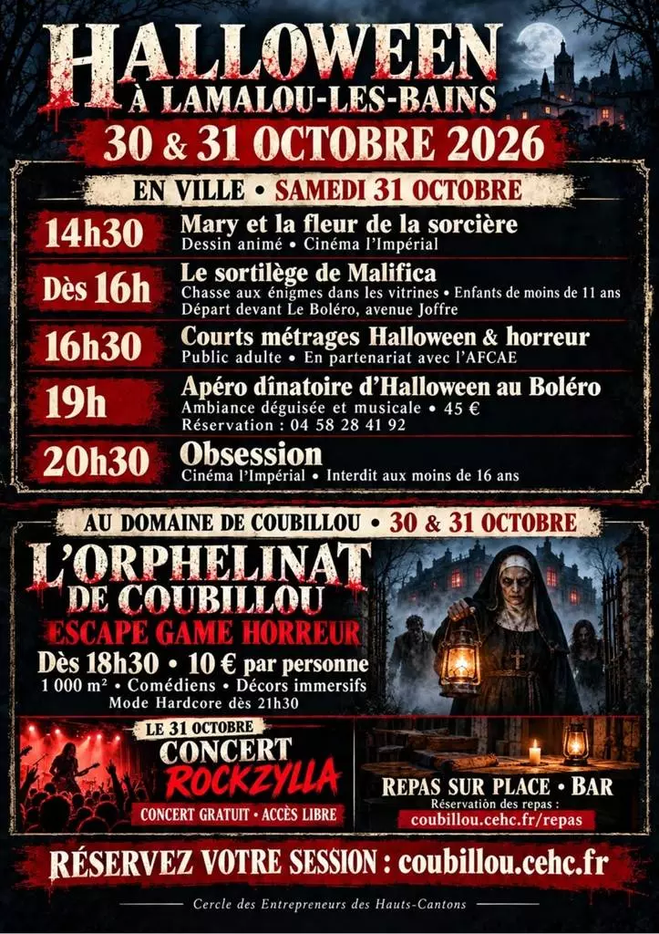 Halloween s'Invite à Lamalou !