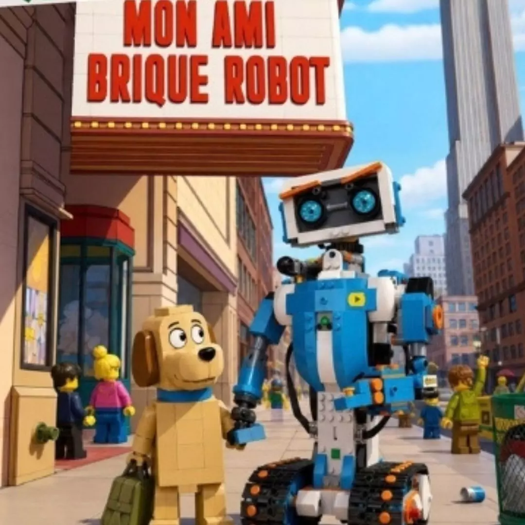 Mon ami brique robot