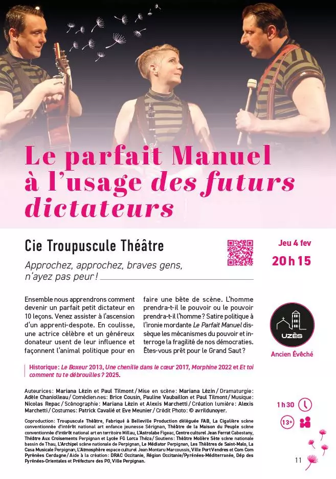 Théâtre - Le parfait Manuel à l'usage des futurs dictateurs